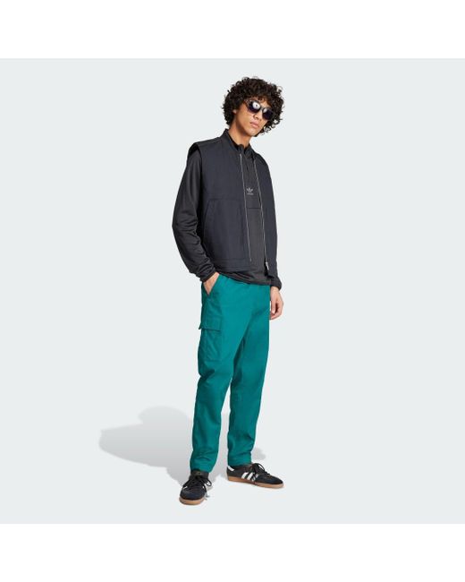 Adidas Blue Premium Essentials+ Vest for men