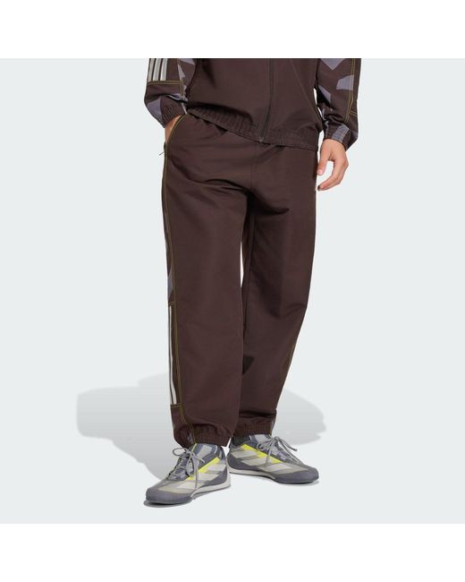Adidas Black Amg Camo Woven Track Tracksuit Bottoms