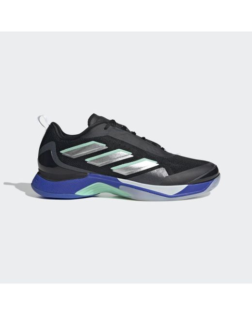 Adidas Blue Avacourt Clay Court Tennis Shoes