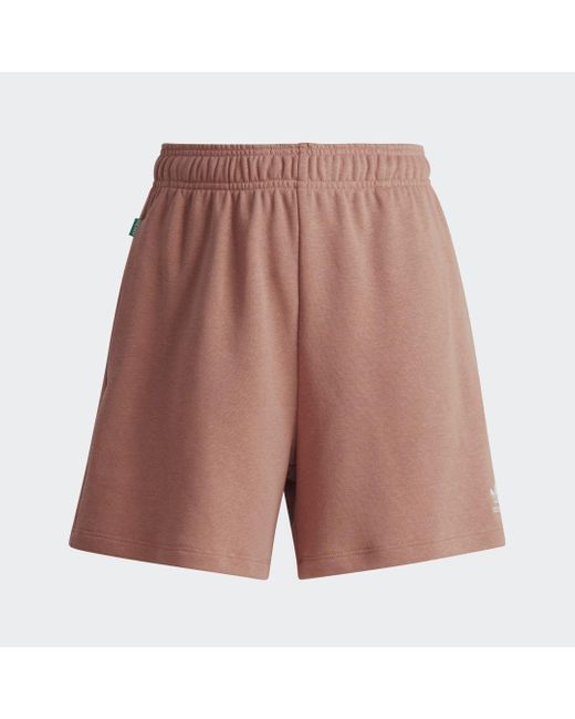 Short Essentials+ Made with Hemp di Adidas in Brown