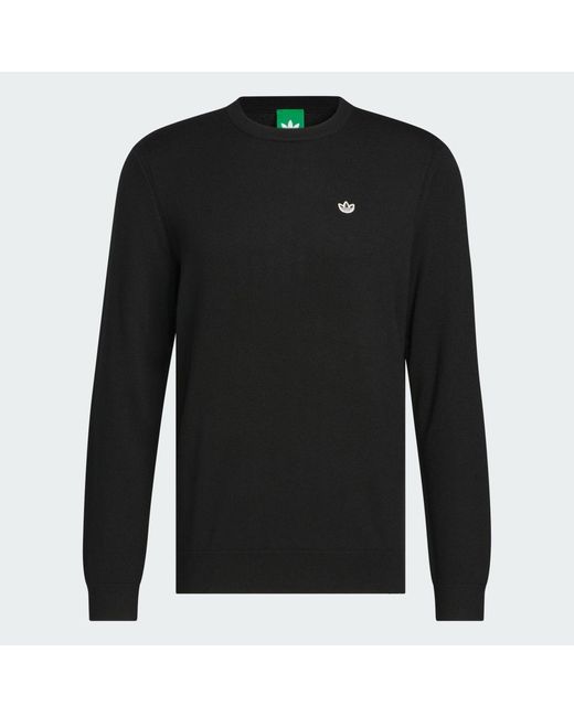 Adidas Black Originals Cashmere Sweatshirt for men