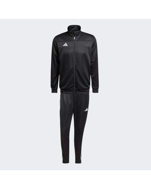 Adidas Black Tiro 25 Essentials Track Suit for men