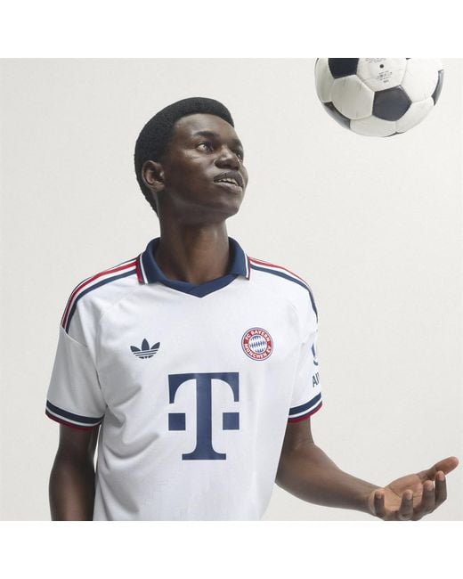 Adidas Purple Fc Bayern 26/27 Away Authentic Jersey for men