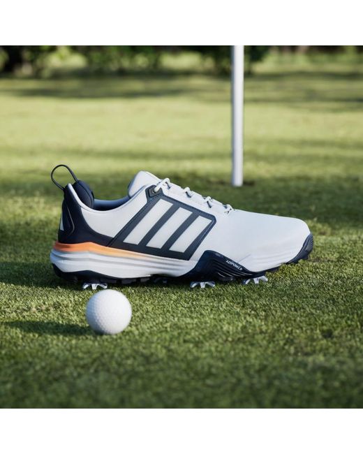 Adidas Blue Adipower 26 Golf Shoes for men