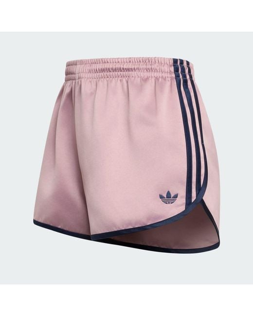 Adidas Multicolor Satin 3S Sprinter Short