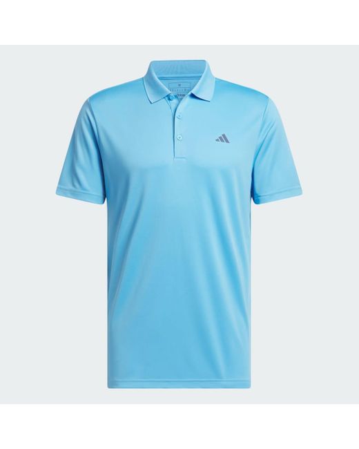Adi Performance Polo Shirt di Adidas in Blue da Uomo