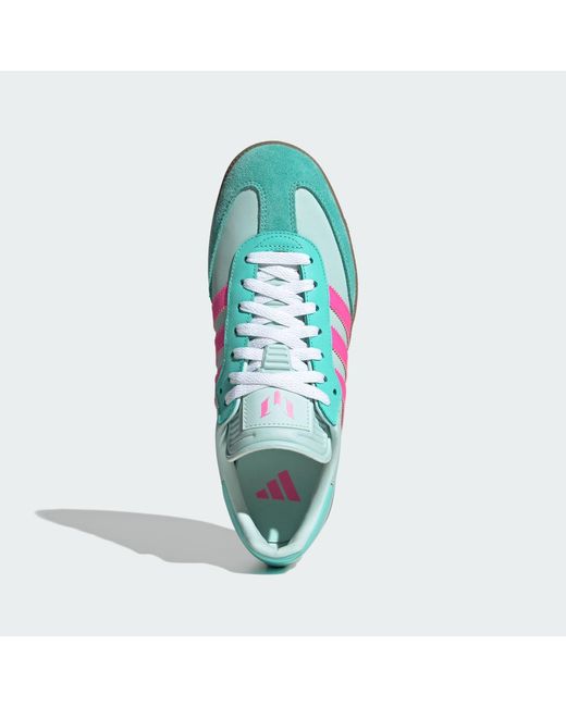 Adidas Blue Samba Messi Boots for men