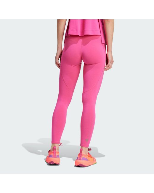 Leggings 7/8 da yoga by Stella McCartney di Adidas in Pink