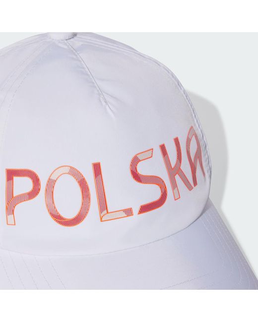 Adidas Originals White Poland Tech Cap