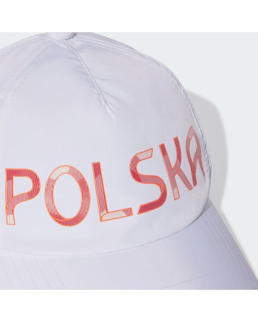 Adidas White Poland Tech Cap