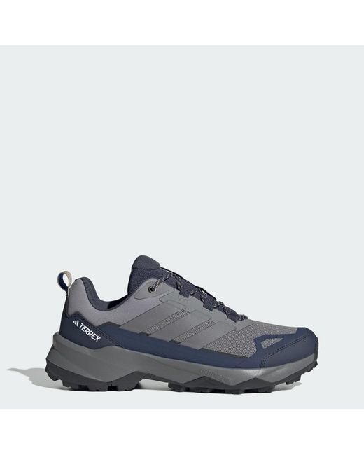 Adidas Blue Terrex Skychaser Ax5 Hiking Shoes for men