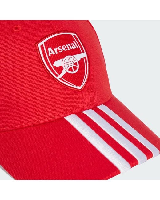 Adidas Red Arsenal Baseball Cap