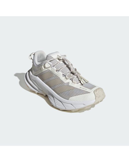 Adidas White Terrex Freehiker Sl Gore-Tex Hiking Shoes