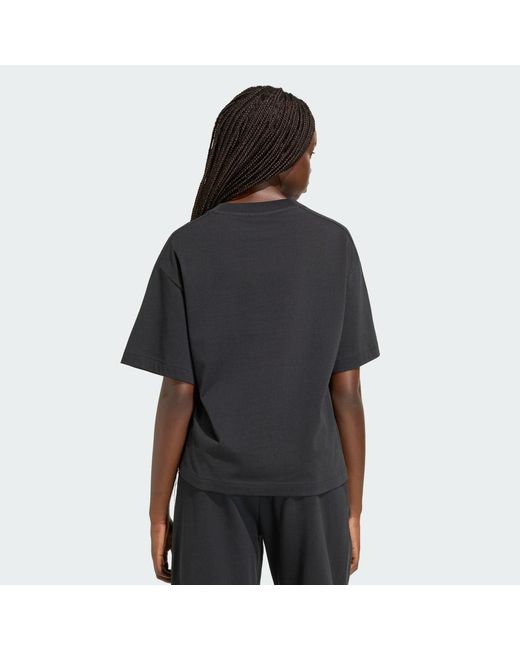Adidas Black Kit Small Logo T-Shirt