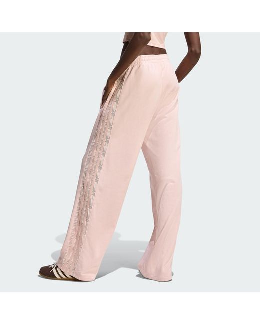 Adidas Pink Firebird Lace Joggers
