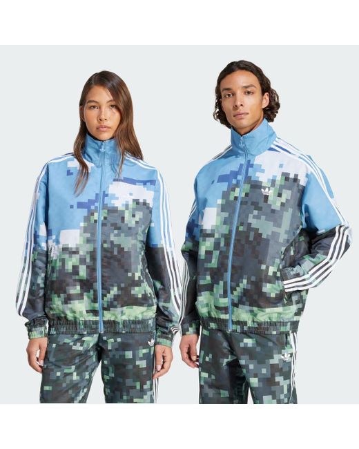 Adidas Originals Blue X Minecraft Track Top