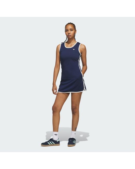 Adidas Blue Originals Tank Dress