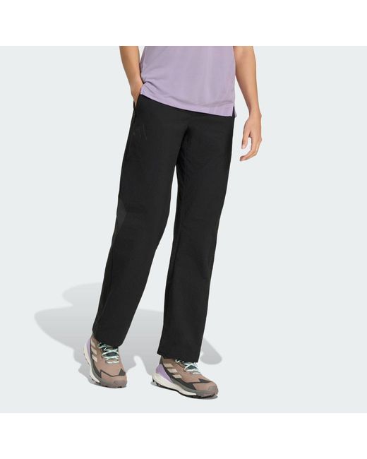 Adidas Black Terrex Xperior Clima365 Tracksuit Bottoms