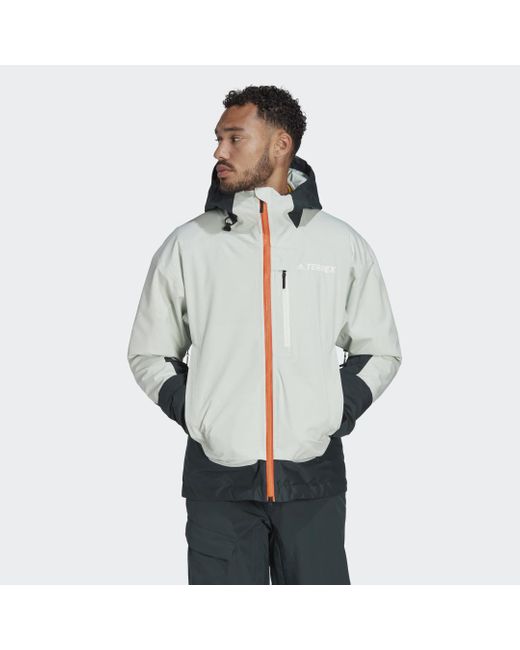 Giacca Terrex MYSHELTER Snow 2-Layer Insulated di Adidas in Gray da Uomo