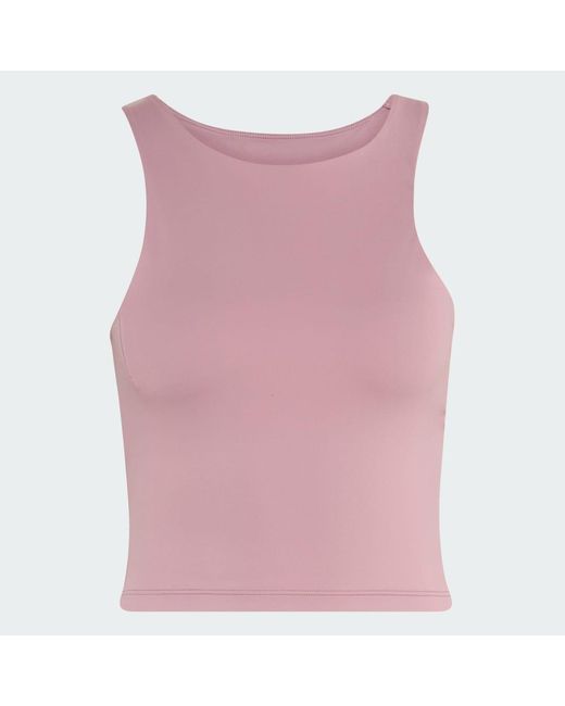 Adidas Pink All Me Tank Top