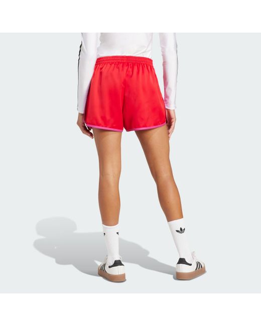 Pantalón Corto Adicolor Sprinter 3 Bandas Adidas de color Red