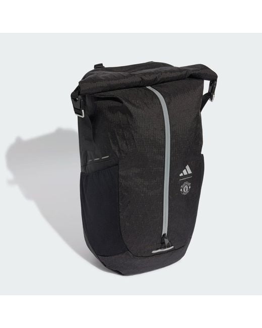 Adidas Black Manchester United Player Backpack