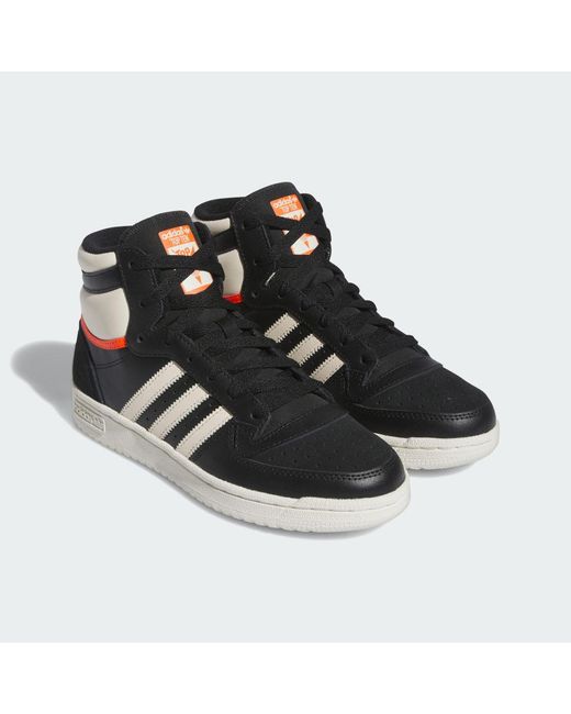 Adidas Black Top Ten Rb Shoes