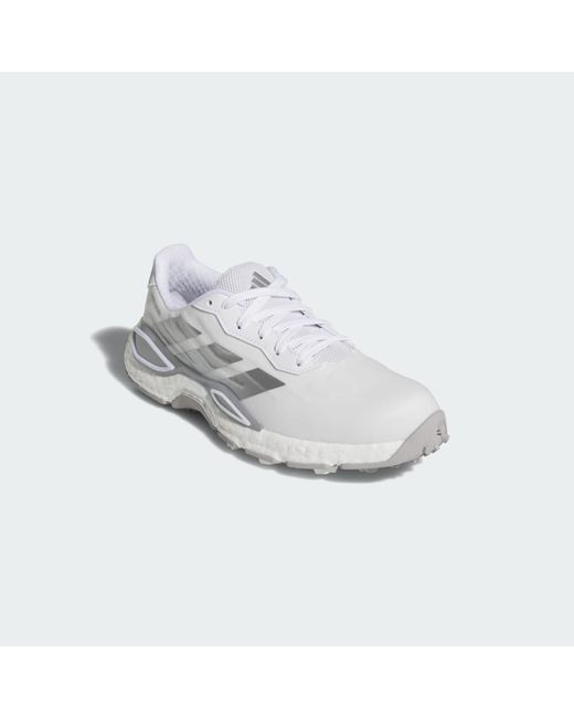 Adidas White Codechaos 27 Spikeless Golf Shoes