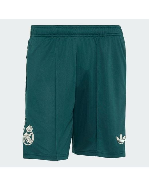 Adidas Green Real Madrid 26/27 Away Shorts for men