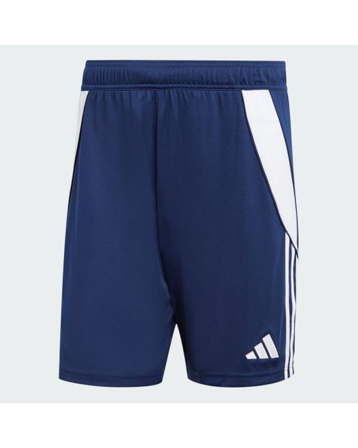 Adidas Blue Tiro 24 Shorts for men