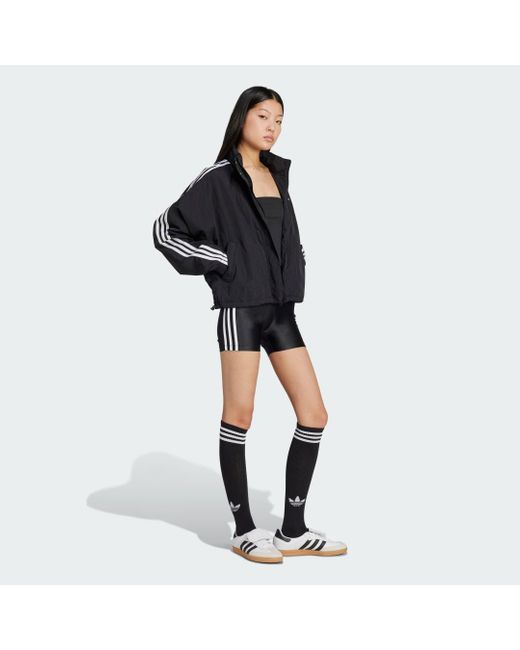 Adidas Black ADICOLOR 3-STREIFEN BOOTY SHORTS