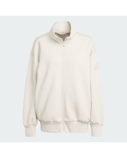 Cierre De Cremallera Holgado All Szn Soft Lux Adidas de color Natural