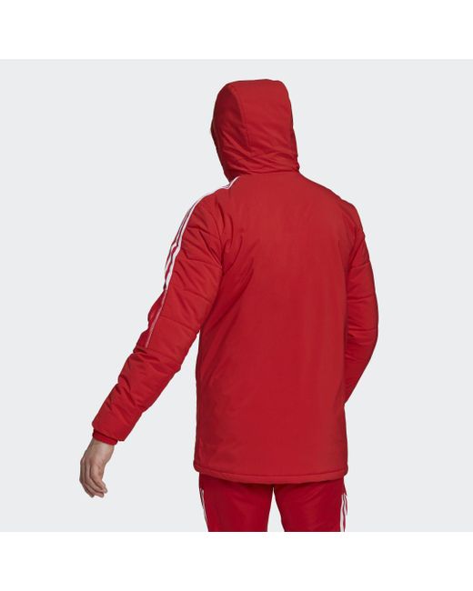 Veste Ajax Amsterdam Winter adidas pour homme en coloris Rouge - Lyst
