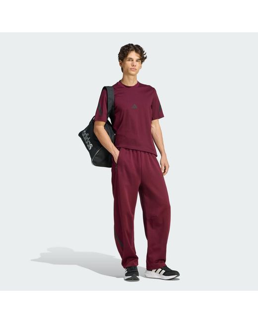 Adidas Red Z.N.E. T-Shirt for men