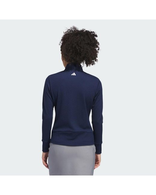 Adidas Blue Women's Ultimate365 Textured Jacket