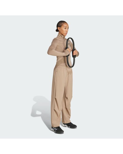 Chaqueta Con Cierre De Cremallera Optimé Essentials Adidas de color Natural