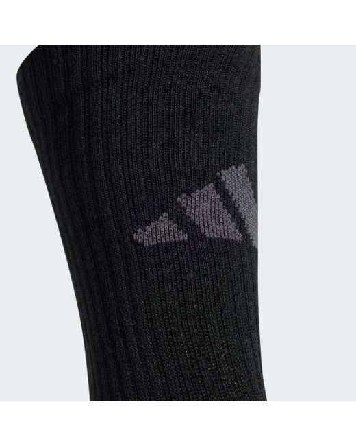 Adidas Black Essentials Climacool Crew Socks 3 Pairs