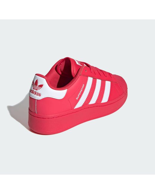adidas Superstar Xlg Shoes in Red | Lyst UK