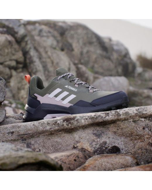 Adidas Green Terrex Ax4 Gore-Tex Hiking Shoes