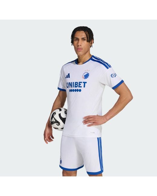 Adidas Blue Fc Copenhagen 26/27 Home Jersey for men