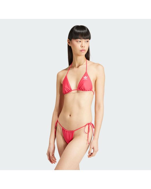 Adidas Orange Adicolor Triangle Bikini