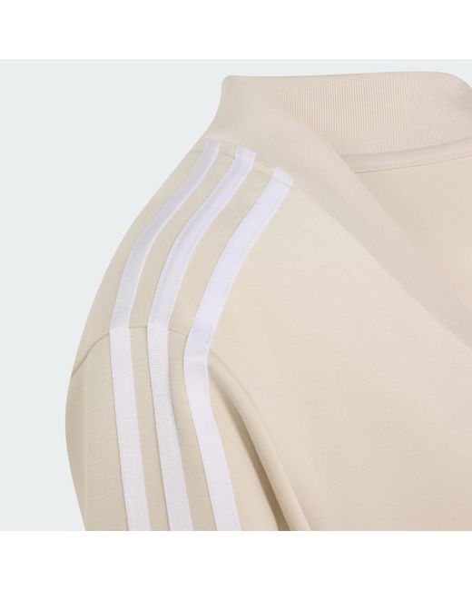 Adidas White Adiluna Season 2 Wrap Around Sstr Track Top