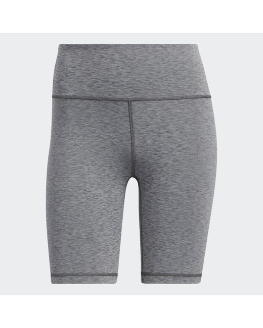 Adidas Gray Optime Training Bike Short Leggings