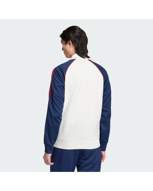 Adidas Blue Adicolor Classics Sst Track Jacket for men