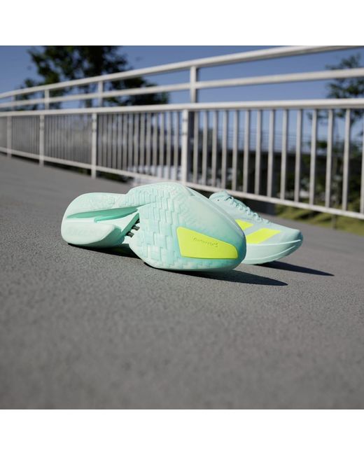 Adidas Yellow Adizero Adios Pro 4 Shoes