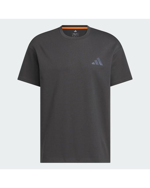 Adidas Gray Xploric Graphic T-Shirt for men