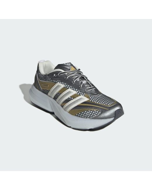 Adidas Gray Lightblaze Glow Shoes