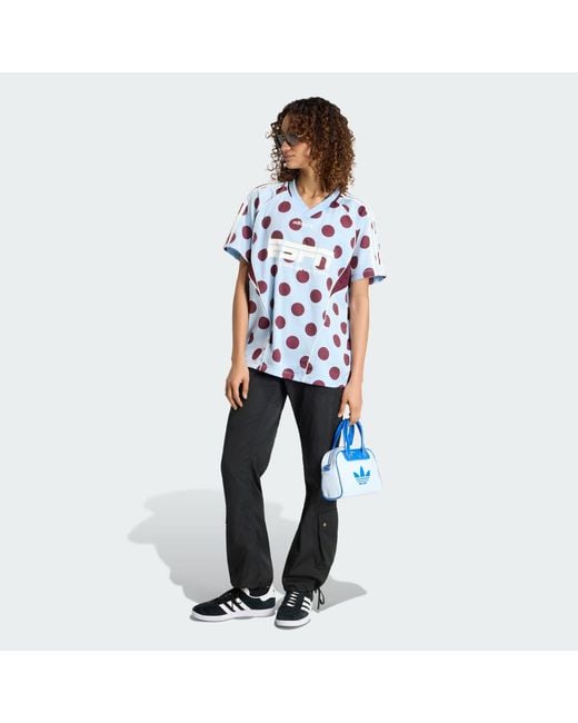 Adidas Originals Blue Street Jersey Ss
