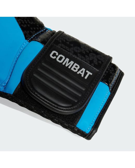 Adidas Blue Comb 50 Box Gloves (10Oz)