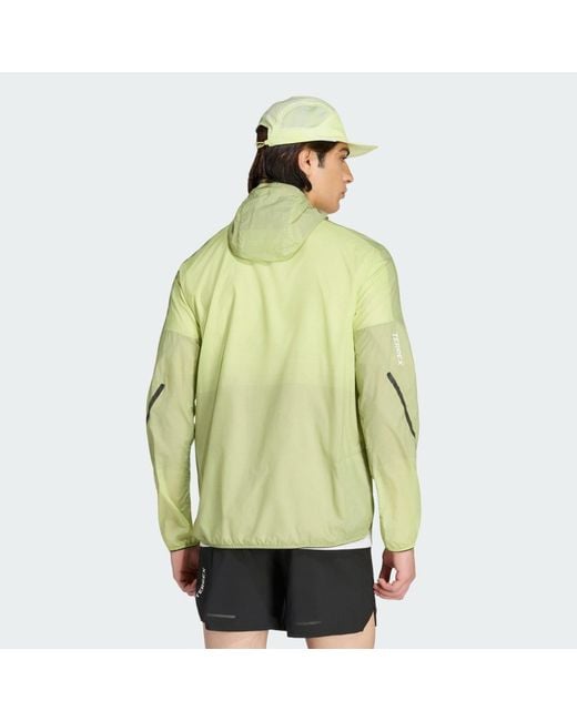 Adidas Green Terrex Xperior Clima365 Light Windweave Jacket for men